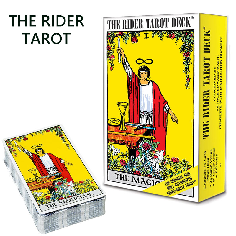 Tarot Deck With Guidebook - The Rider Tarot Deck Inglês/Espanhol The