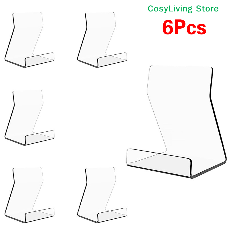 Clear Acrylic Book Stand Holder - Suporte de acrílico transparente para mesa,