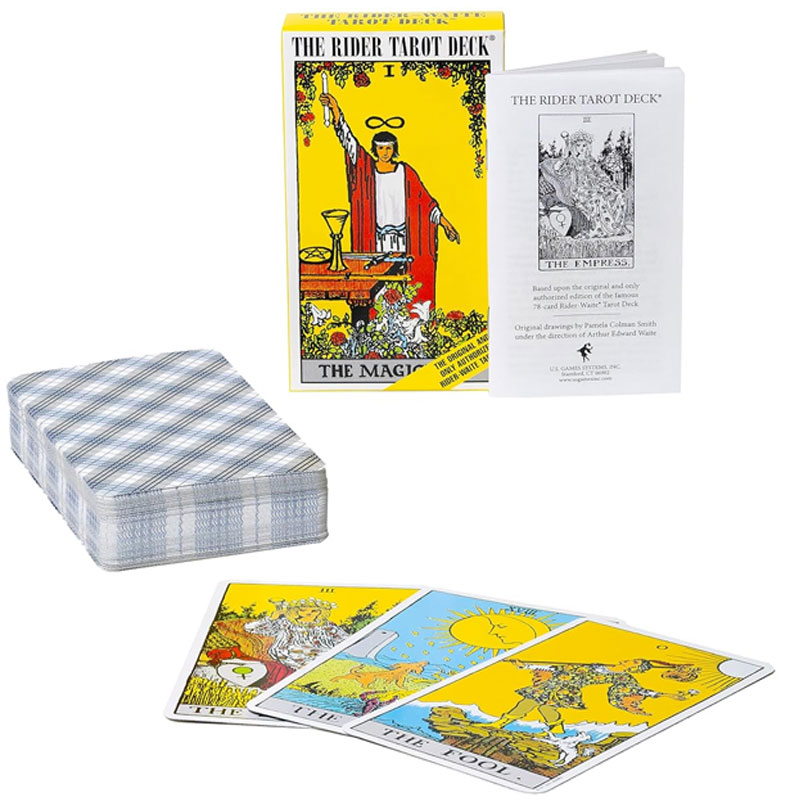 Baralho de tarô Rider-Waite au - Tarot Deck With Guidebook avaliação e preço