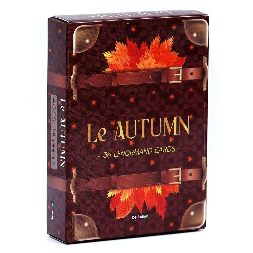 Lenormand tarô baralho le outo - Tarot Deck With Guidebook avaliação e preço