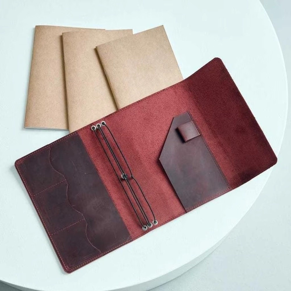 Caderno Organizador Vintage A5 - Vintage Leather Journal Notebook avaliação e preço