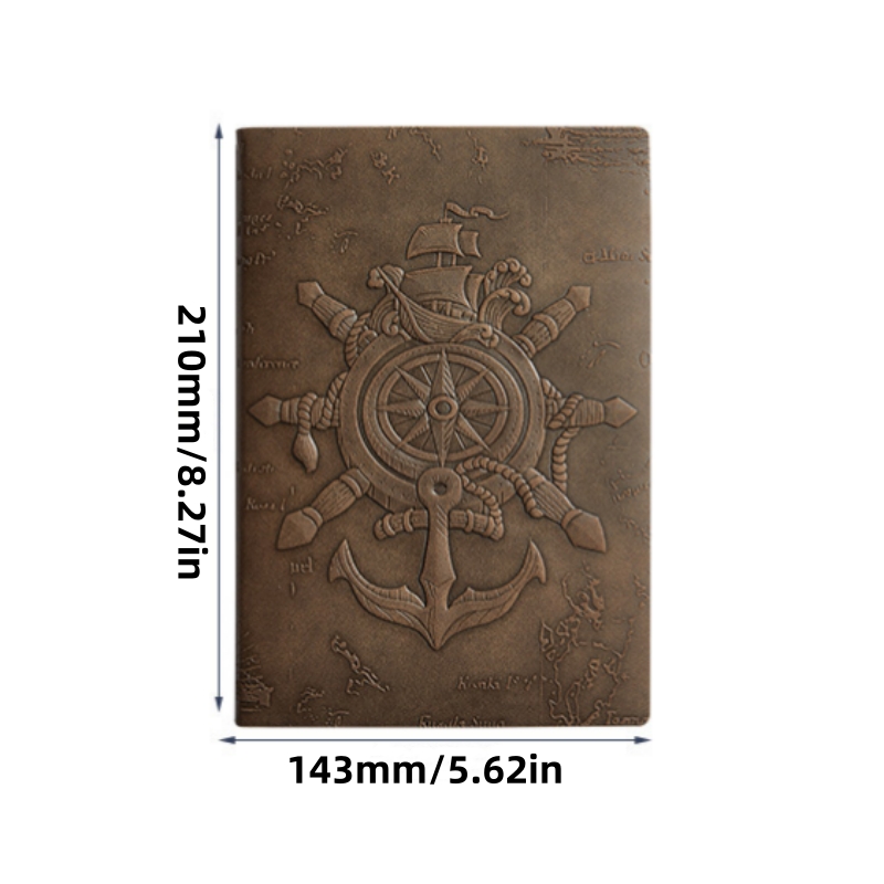 Caderno retro A5, com páginas  - Vintage Leather Journal Notebook avaliação e preço