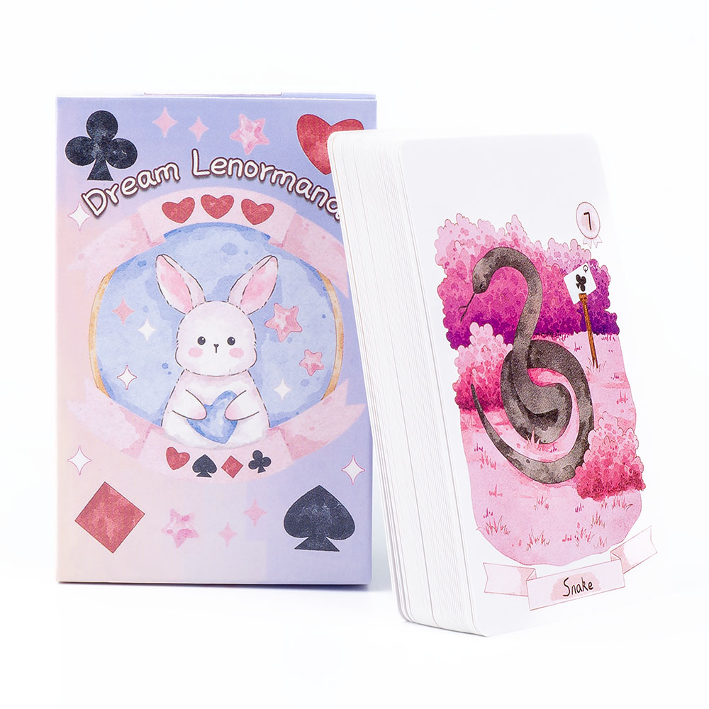 Rana Psicic Dream Lenormand Ba - Tarot Deck With Guidebook avaliação e preço
